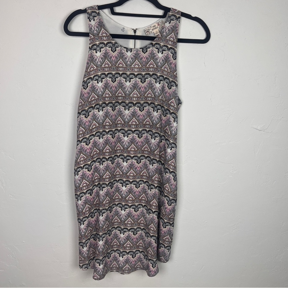 Pink Republic dress shift dress with lining large